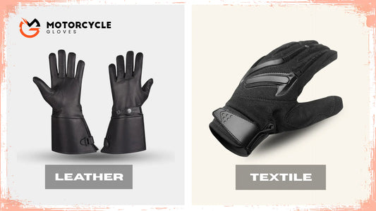 Leather VS Textile Gloves Blog Image