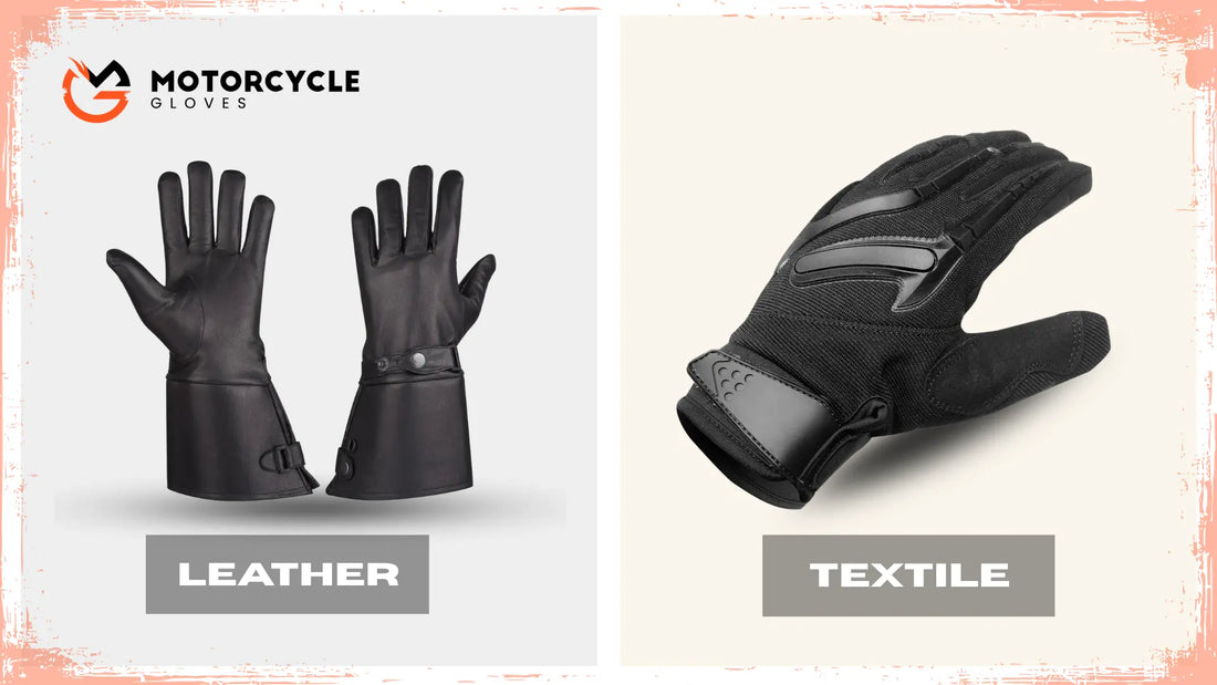 Leather VS Textile Gloves Blog Image